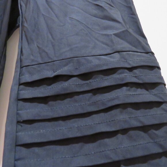 RUTI The All Mighty Moto Ponti Leggings Pull On Pants in Black Minimalist Travel - Picture 8 of 14